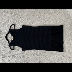 Michael by Michael Kors Navy knitted dress